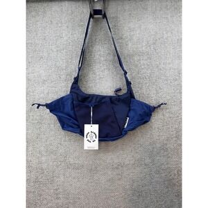 Baboon To The Moon Crescent Crossbody Bag Unisex OS Navy Blue New Ripstop Nylon